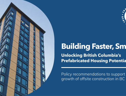 Building faster, smarter: new report calls for a prefabricated housing strategy to accelerate affordability in BC
